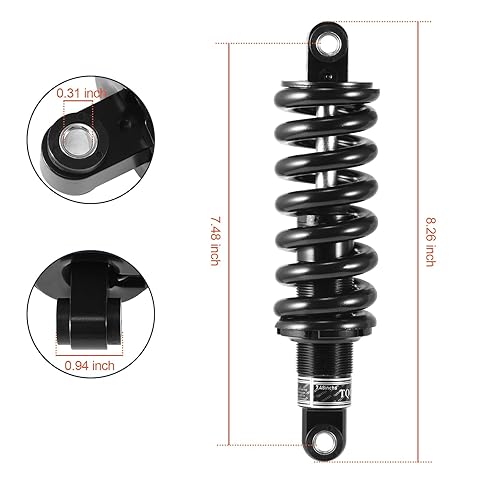 coil 190mm x 51mm rear shock