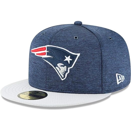 New Era NFL New England Patriots Authentic 2018 Sideline 59FIFTY Home Cap
