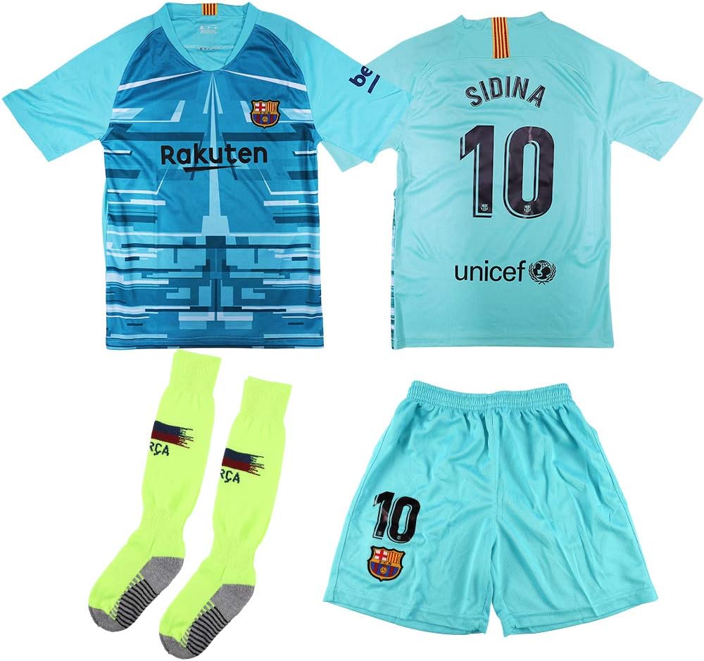 Custom Soccer Jersey Men Kids Youth Football Shirt Shorts Socks Set 2019-2020 (Home & Away) Personalized Any Name and Number