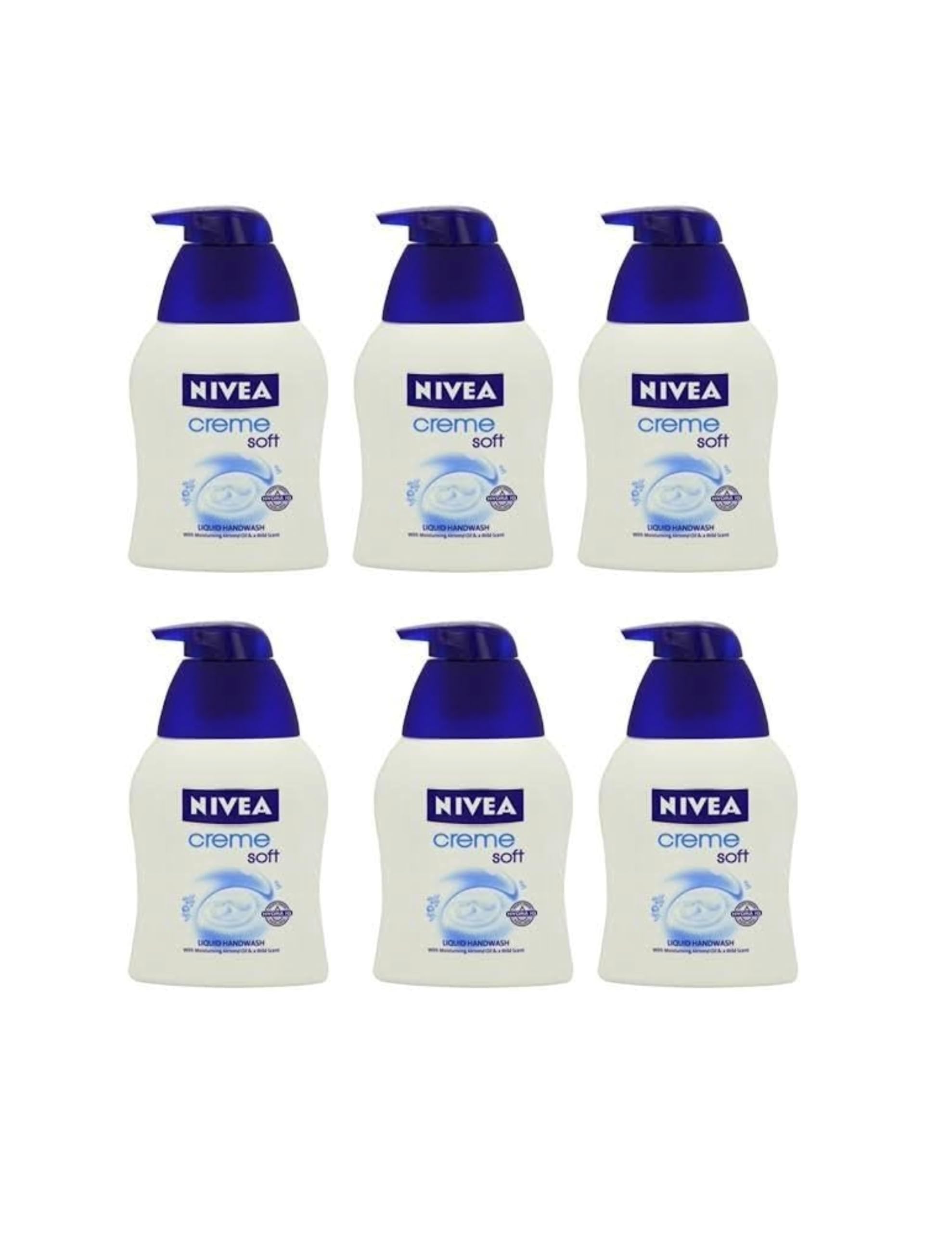 6 x NIVEA® Creme Soft Liquid Handwash 250ml