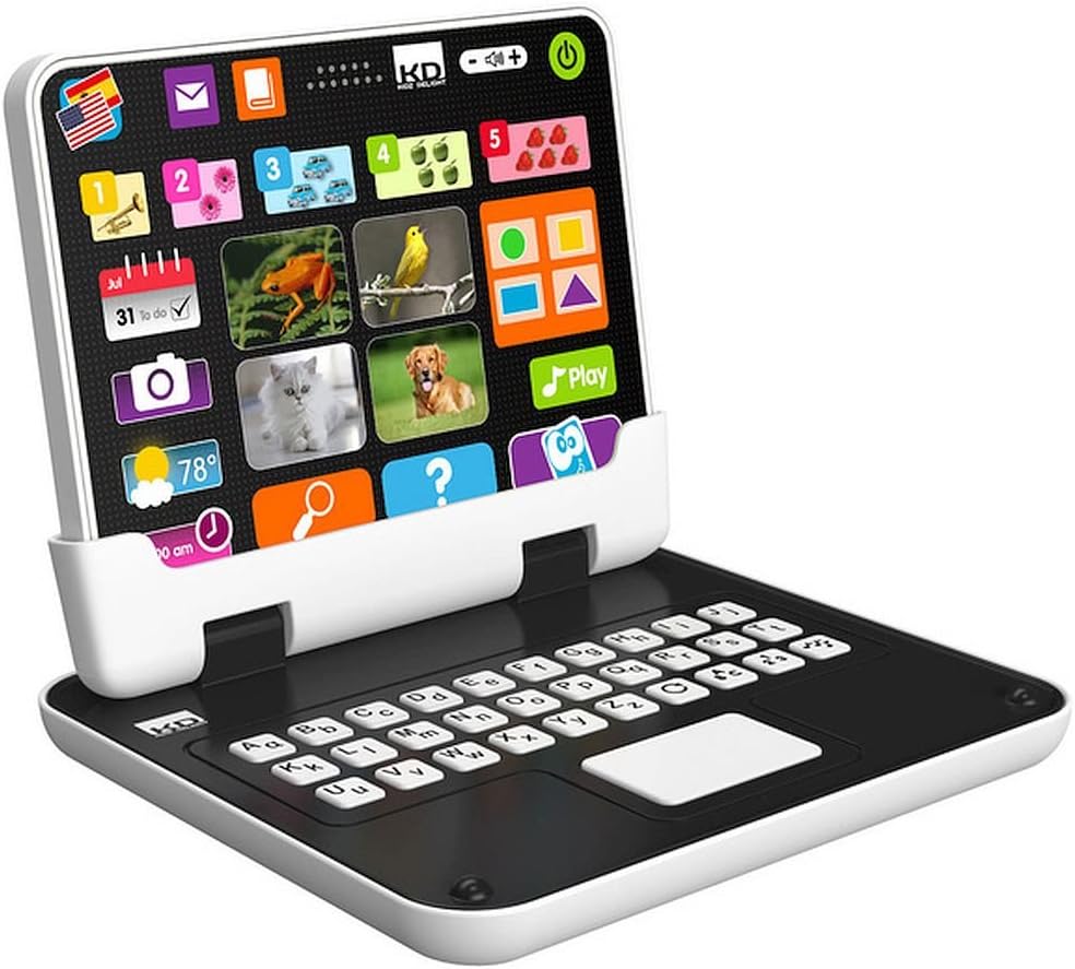 Tech Too My First 2 n 1 Tablet - Kids Love To Mimic What The Grownups Play With. Now The Kids Have Their Own 2 In 1 Tablet