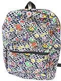 Nintendo Boys' Mario All Over Print Backpack, Black