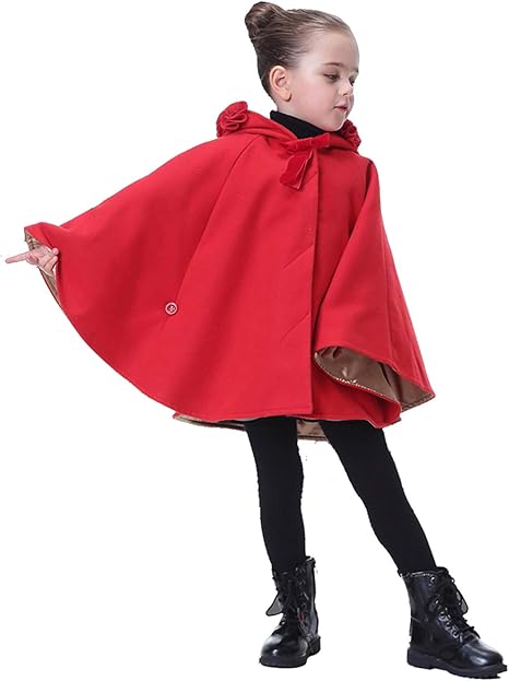 Hooded cape poncho baby Clearance
