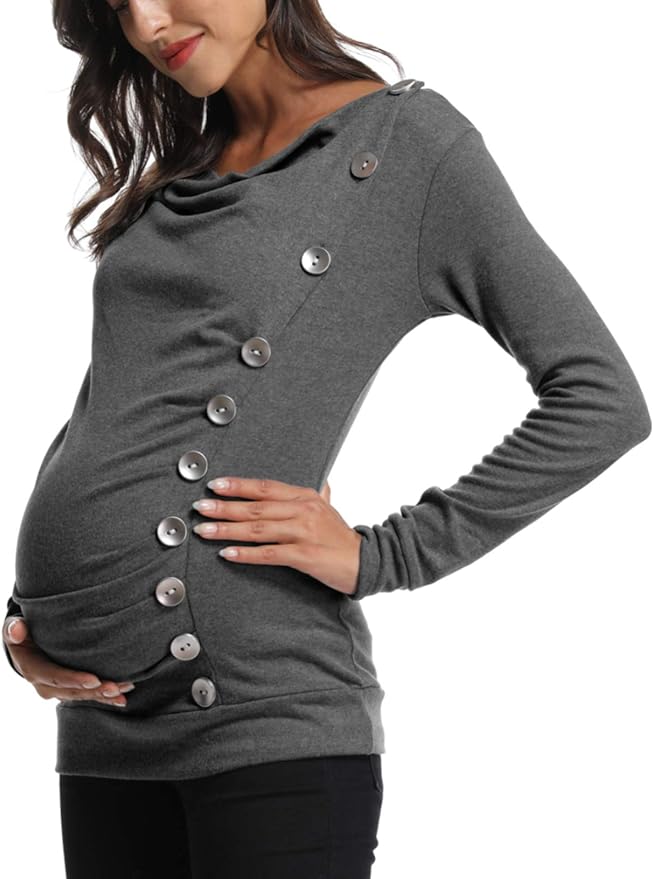 button down nursing shirt