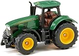 SIKU 1064 John Deere 6215R Tractor Toy Green Metal Plastic Trailer Hitch Rubber view 2
