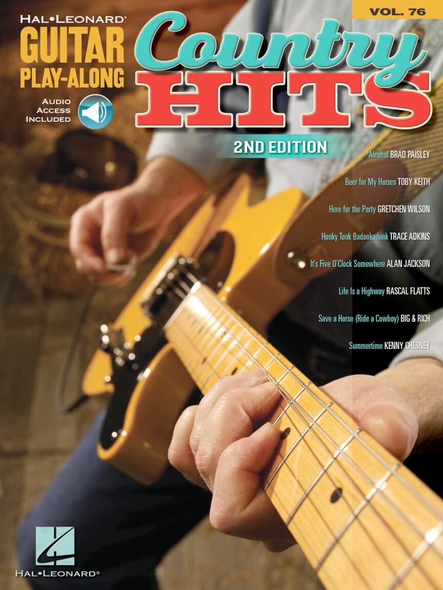 Guitar Play-Along Volume 76: Country Hits (Hal Leonard Guitar Play-Along)