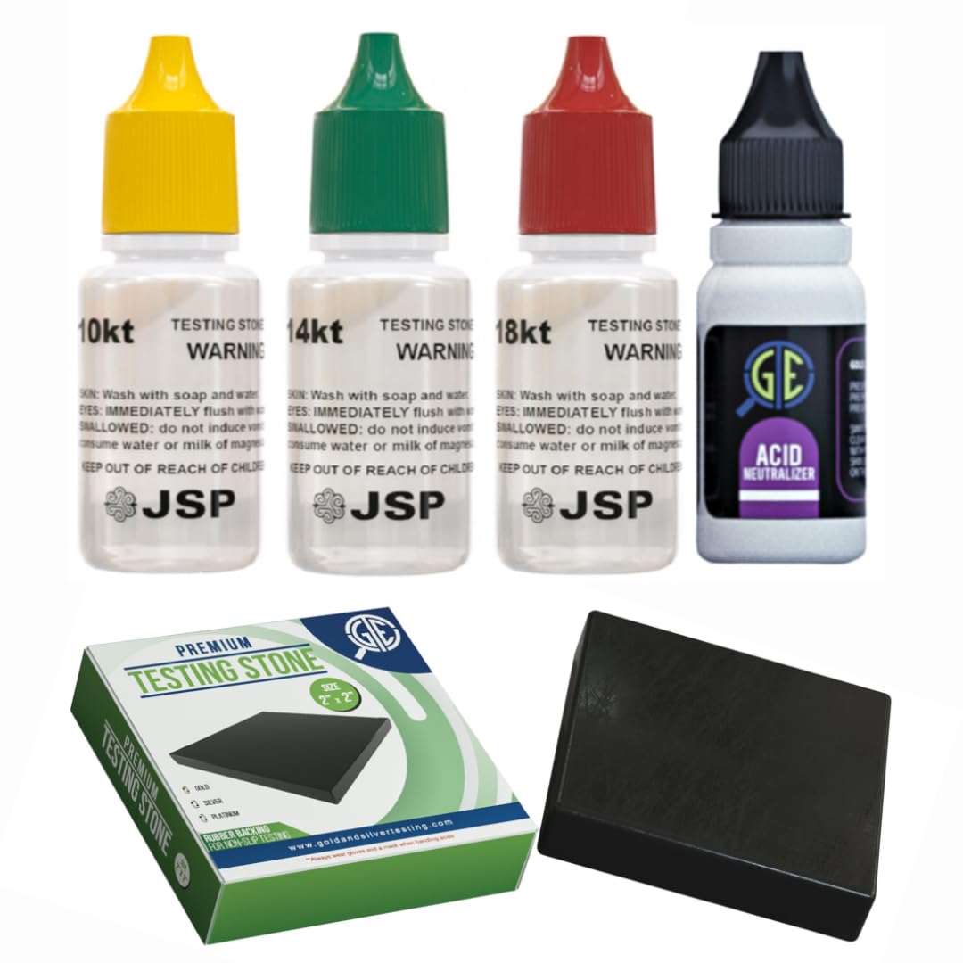 Gemtone Gold Testing Kit, 10K 14K 18K Testing