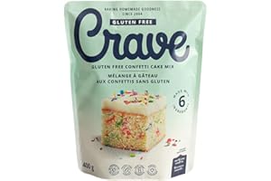 Crave Cupcakes Premium Gluten-Free Confetti Cake Mix
