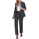 luvamia Women's Two Piece Sets Pants Suits Dressy Business Casual Outfits Professional Blazer Pantsuits Set Work Office