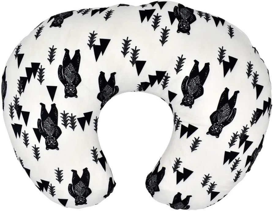 Lomsarsh Baby Pillow, Nursing Newborn Baby Breastfeeding Pillow Cover Nursing Pillow Slipcover Baby U-shaped Pillowcase Multi-function Seat Removable Pillowcase