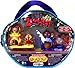 Zoobles Toy Gift Pack Carrying Case #124 Chante, #125 Helmut, #126 Pooley, #218 Pinchers