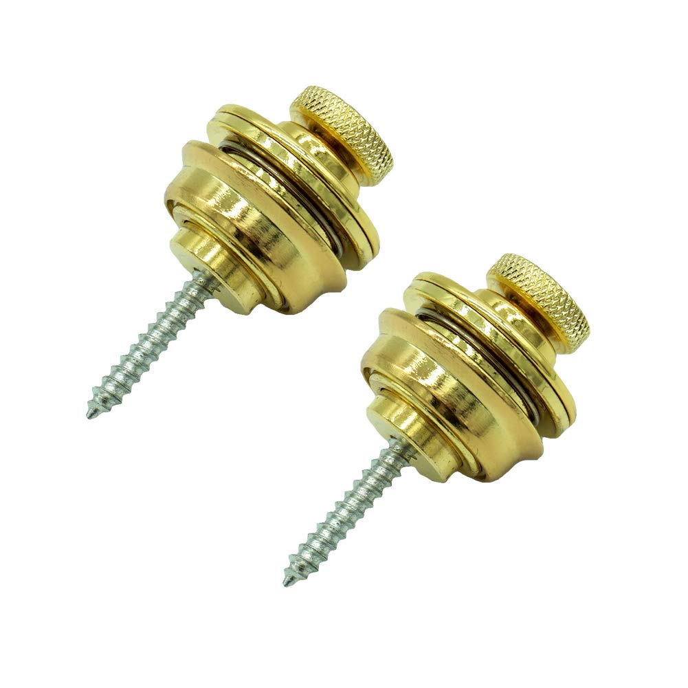 2pcs Guitar Strap Buttons Security Strap Locker Pin Antistripping Lock