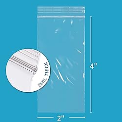 GPI - 2" x 4" Small Zip Bags, 500 Count, 2