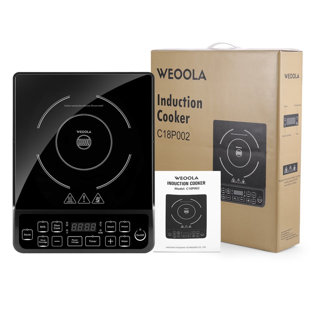 Homgrace 1800W Induction Cooktop Portable Induction Cooker Countertop