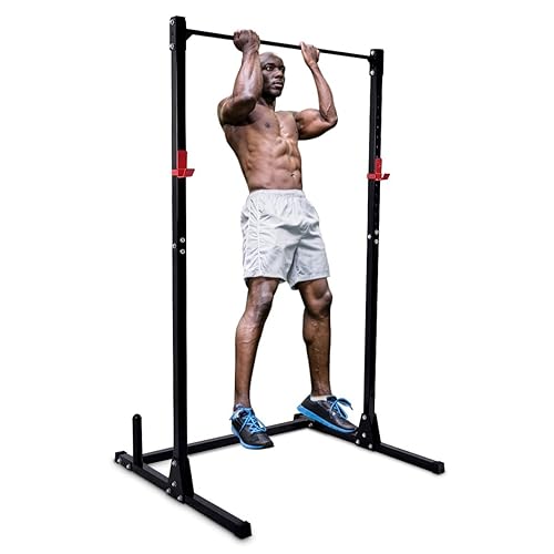 Goplus Adjustable Power Rack Exercise Stand Fitness Squat Bench