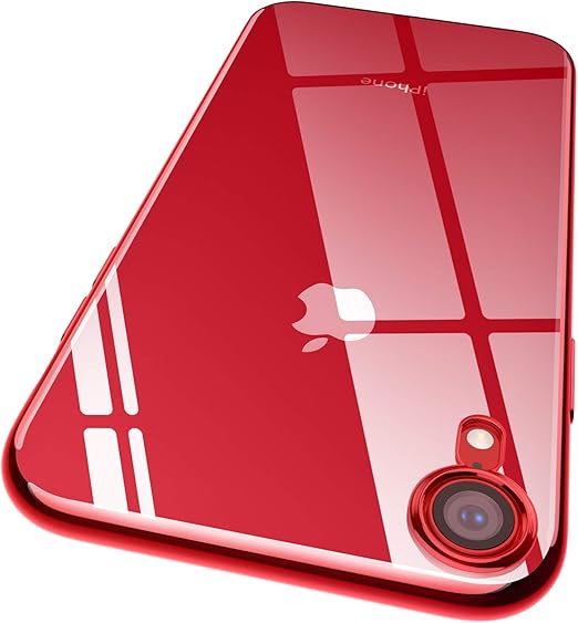 Amazon Com Ranvoo Clear Iphone Xr Case Soft Silicone Cover With