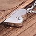 Cremation Urn Necklace Engraved Forever In My Heart Dad Stainless Steel Waterproof Memorial Pendant