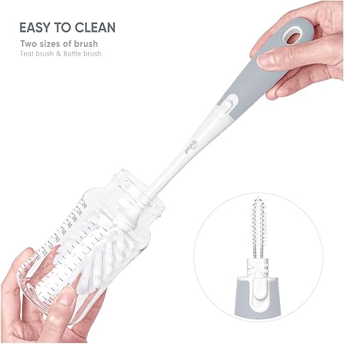 Termichy Travel Baby Bottle Drying Rack, Compact Size with Large