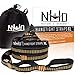 Nature's Hangout XL Hammock Straps - 10 feet (20 ft, 32 Loops Total). Longest, Strongest & Most Versatile. Quick Easy Setup for All Hammocks. Lightweight & Tree Friendly. No Stretch Polyester Black