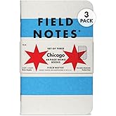 Field Notes: Chicago 3-Pack - Graph Paper - 48 Pages - 3.5" x 5.5"