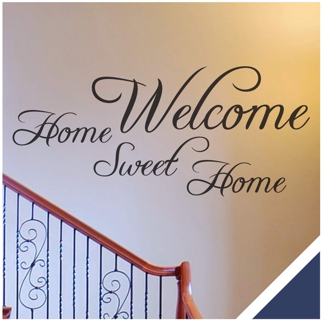 Exklusivpro Wandtattoo Spruch WandWorte Home Sweet Home inkl