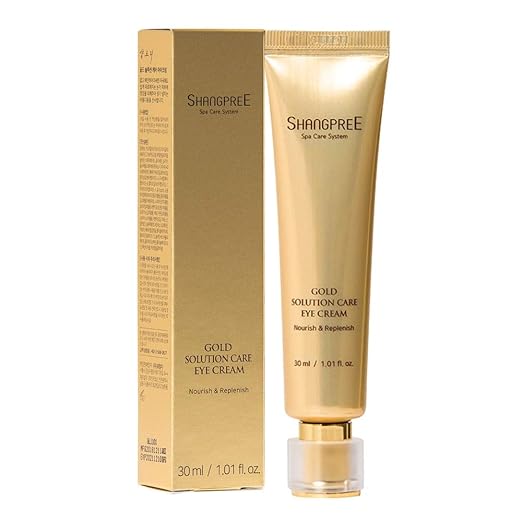 shangpree gold solution care eye cream review