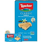 Loacker Classic Vanilla Cream Wafer Cookies, 12-Pack, Non-GMO