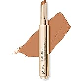 Jouer Essential High Coverage Concealer Pen - Under Eye Concealer for Dark Circles - Brightening Makeup for Eye Circles - Color Corrector Eye Primer with Hyaluronic Acid and Vitamin E