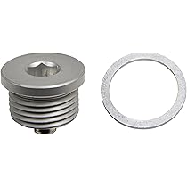 Amazon.com: MOTOMASTER Magnetic Oil Drain Plug and Gasket Ring  