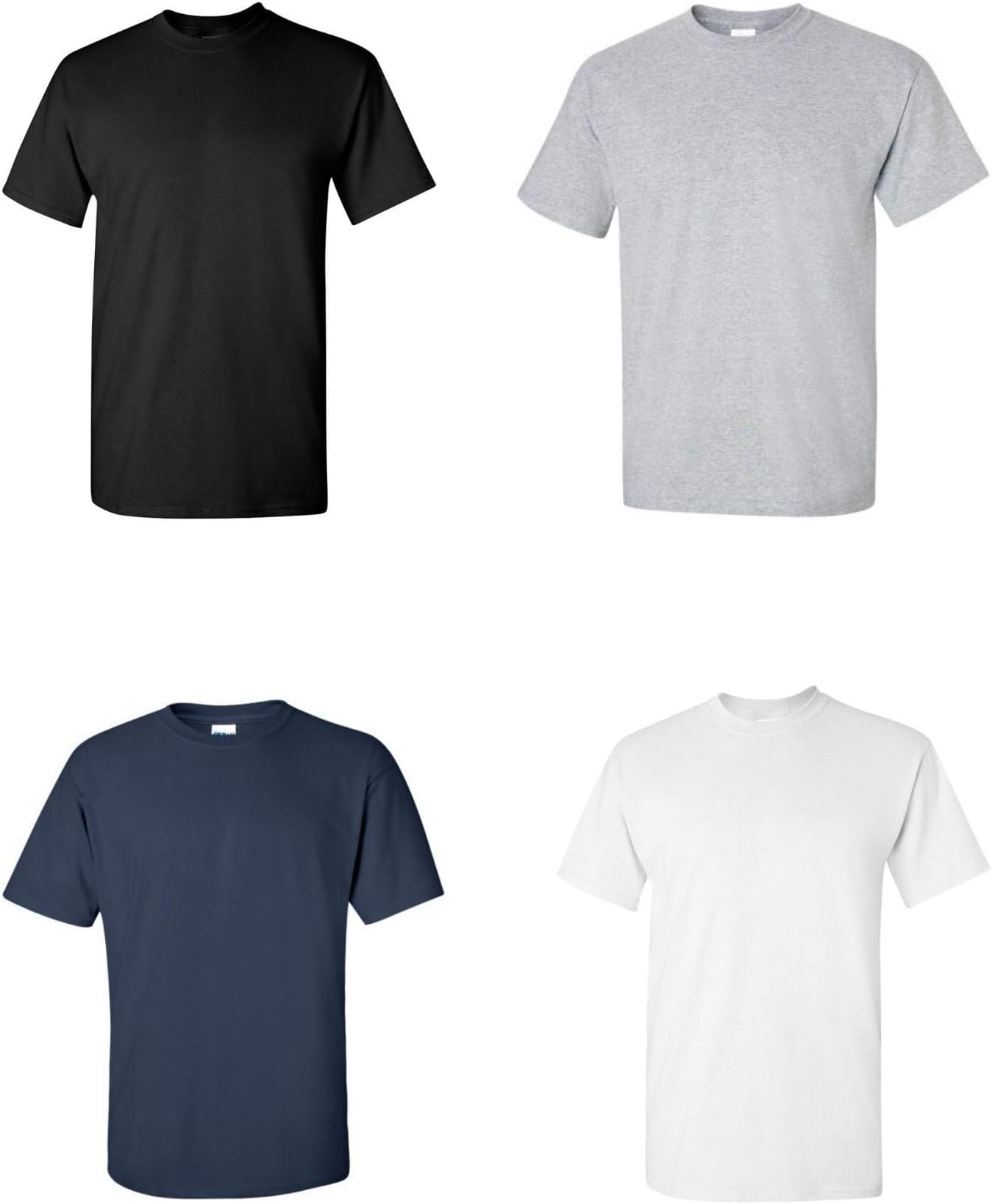 Gildan Men's G2000 Ultra Cotton Adult T-Shirt, 2-Pack