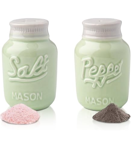 Amazon.com: Sunflower Salt And Pepper Shakers Set Ceramic Salt And