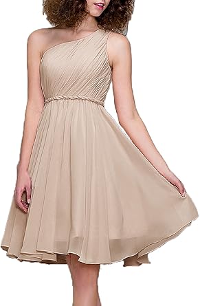 one shoulder cocktail dresses