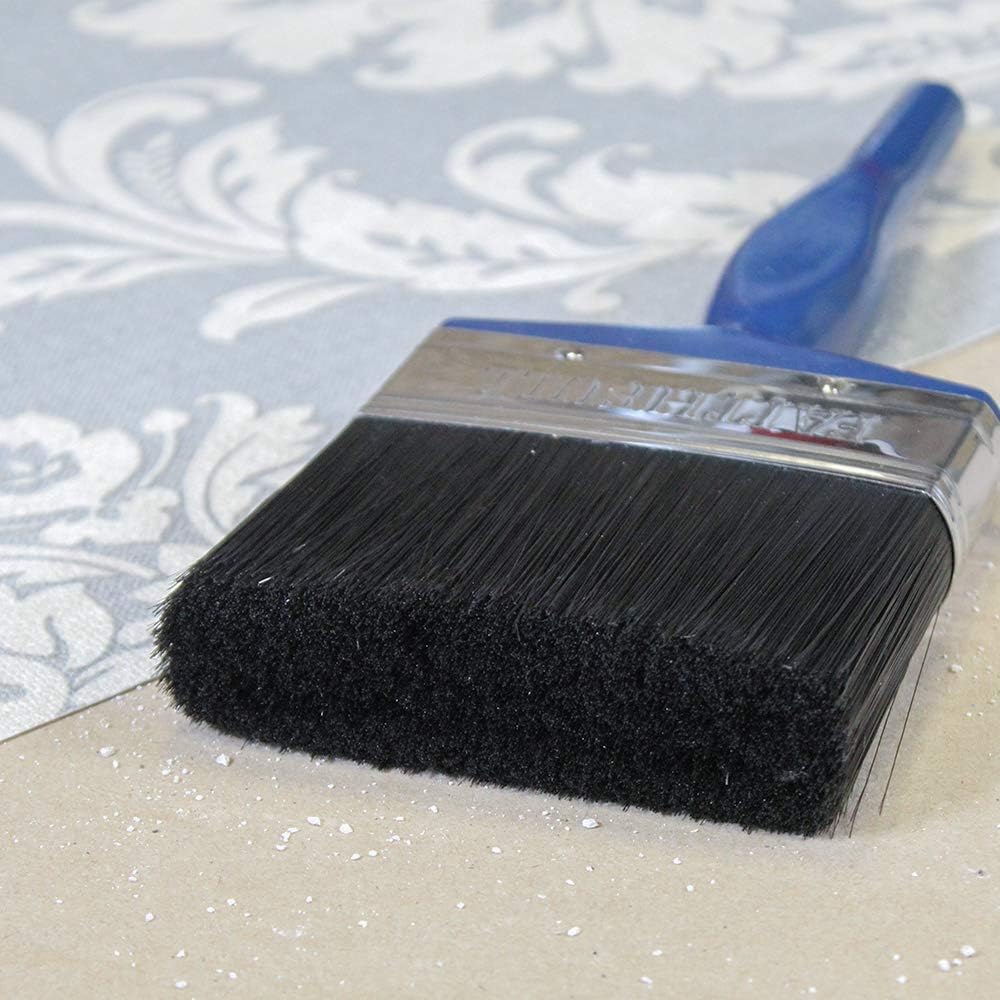 Faithfull FAIPBU4 Utility Paint Brush 4-inch, Blue, 100 mm (4 Inch) - Image 3