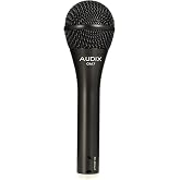 AUDIX OM7 Hypercardioid Handheld Dynamic Vocal Microphone for Stage Singers - Black