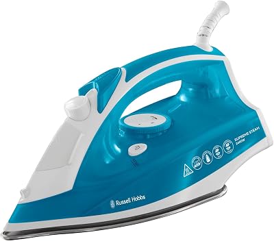 Russell Hobbs Supreme Steam Iron 2400W 300ml Non-Stick 110g Steam Shot