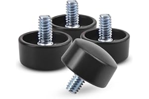 LLHQAMT Curtain Rod Ends, Curtain Rod Fins Ends are Sturdy and Durable, Black Cylindrical, Curtain Fins Ends are Suitable for 3/4 Screw Curtain Rods (8)