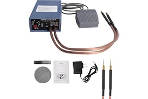 Docreate Spot Welder, 5000W Handheld Spot Welder, Spot Welder 9 Gears Adjustable Mini Battery Spot Welder,Portable Spot Welder Machine DIY Kit for 18650 Battery Pack Welding Tools