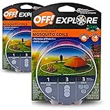 OFF! Mosquito Coils - Explore 2-Pack (6 Coils Total)