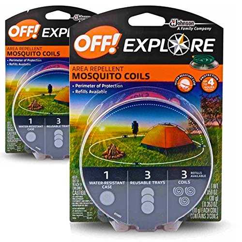 OFF! Mosquito Coils - Explore 2-Pack (6 Coils Total)