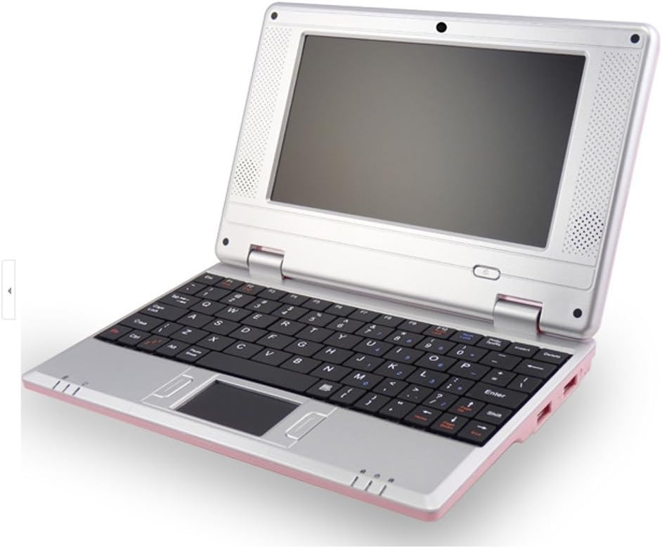 Soledpower New (Android 4.2 - 512mb Ram,4gb Hard Disk) Solid Pink 7 Inch Android Laptop Netbook Pc, Wifi and Camera with Installed Apps ,Support Sd Card ,Google Play Store,hdmi,pink Color