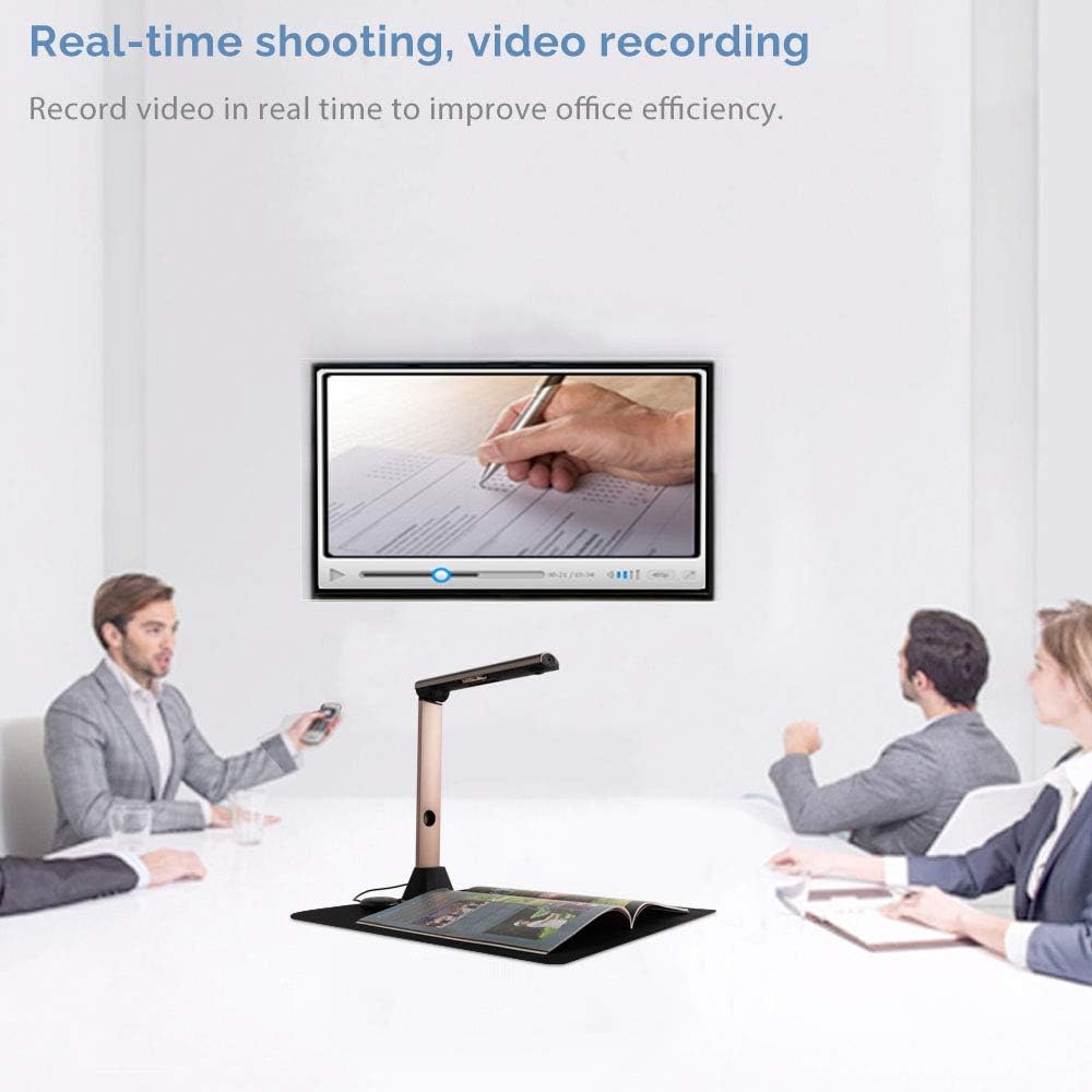 iCODIS X7 Book & Document Scanner, 15MP High Definition Portable Document Camera, Auto-Flatten & Deskew, Capture Size A3, Multi-Language OCR, USB, SDK & Twain for Office and Education Presentation : Electronics
