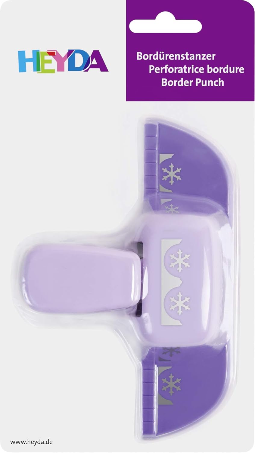 Heyda 203687486 Shape Craft Punch Purple Punch for Craft Activities - Image 3