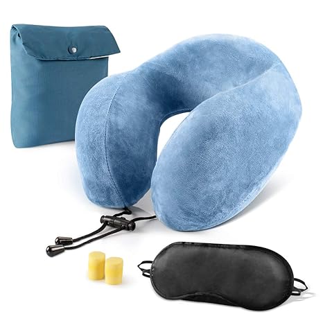 Buy Zafos Soft Memory Foam Neck Pillow For 15 Hours Of