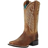 Ariat Women’s Round Up Wide Square Toe Western Boot