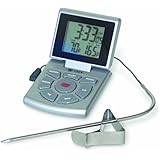 CDN DTTC-S Combo Probe Thermometer, Timer & Clock - Silver