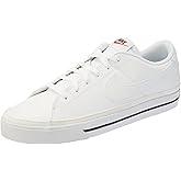 Nike - Court Legacy, Men's Shoes, White/White-Black,