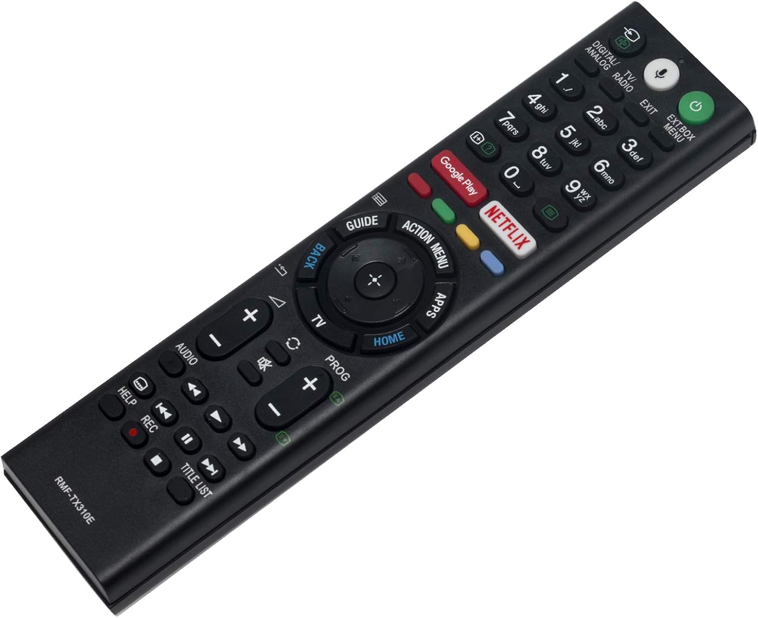 ALLIMITY RMF-TX310E Remote Control Replacement for Sony Bravia TV KD-43XF8505 KD-49XE8004 KD-55XE8096 KD-55XF8588 KD-75XF9005 FW-43XE8001 KD-43XF8577 KD-49XE8099 KD-49XF8588 - Image 3