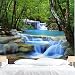 BJYHIYH Extra Large Forest Tapestry Wall Covering Waterfall Nature Tapestry Landscape Tapestries for Bedroom Living Room Dorm Decor (90.6"&times;59.1")