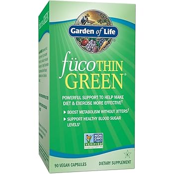 fucoxanthin supplements garden extract pill bean capsules diet loss weight coffee