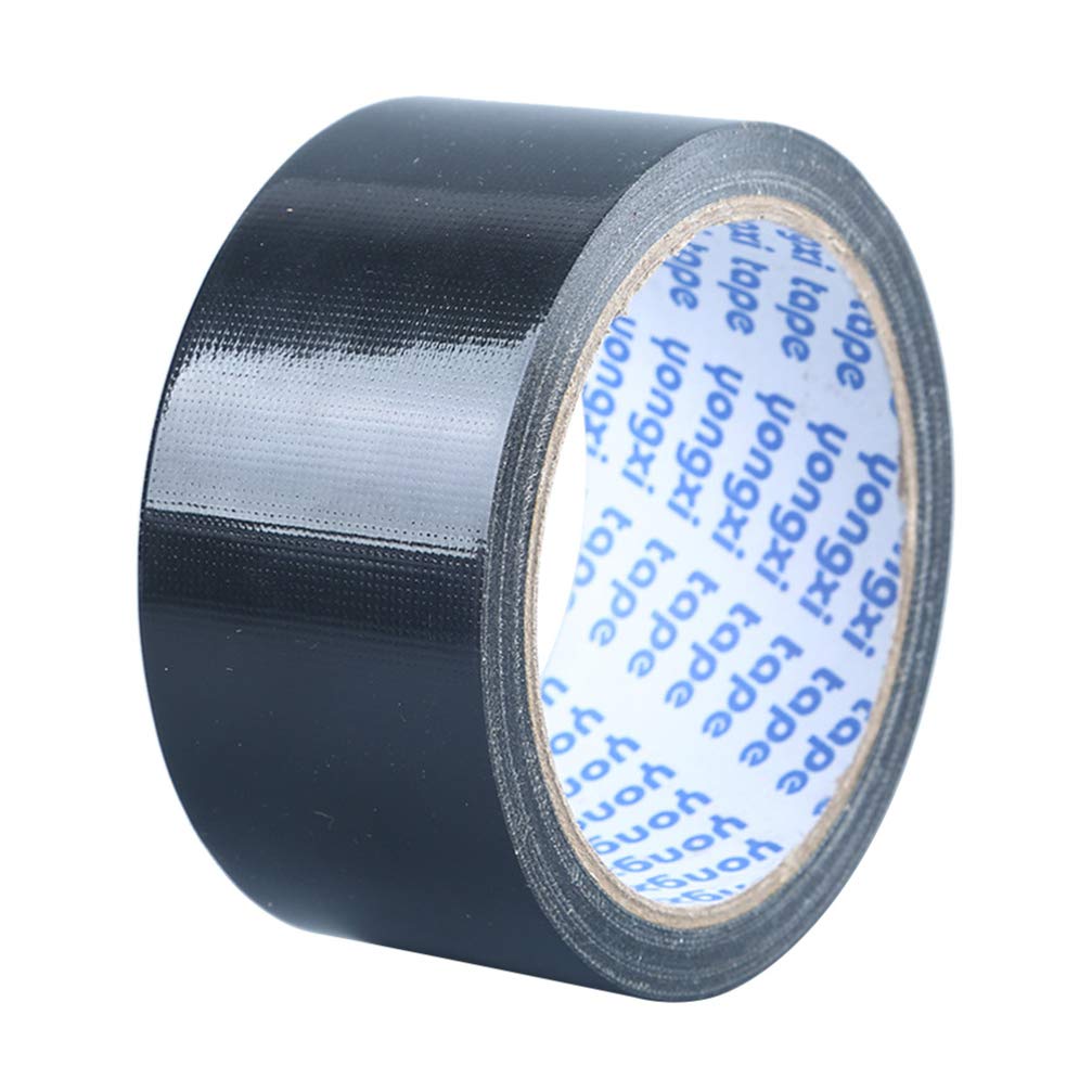 EXCEART Single Sided Carpet Tape Waterproof Carpet Tape Floor Rug Tape for Area Rugs and Carpets Black